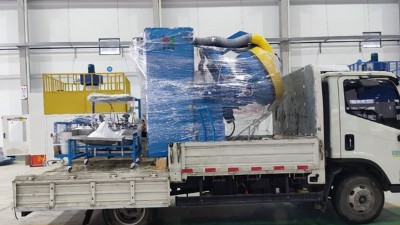 【滾噴機發貨】汽車零部件全自動滾噴機PR90發貨