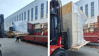 自動（dòng）噴膠機發貨-山東汽車零部件及（jí）配件製造客戶（hù）