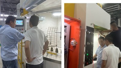 汽車零件自（zì）動噴膠機 迎寧波汽（qì）車部件製造客戶現場驗收