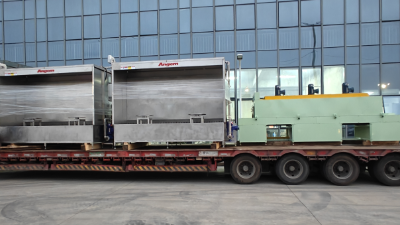 安（ān）捷倫水簾噴漆室順利發貨，助力客戶提升塗裝效（xiào）率