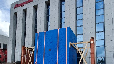 桌麵自動滾膠機發貨--墨西哥橡膠減震客戶CMP