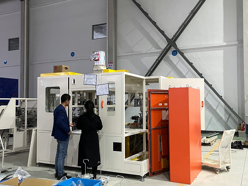 通州灣經發局工作人（rén）員到訪羞羞视频在线观看南通工廠 (3)