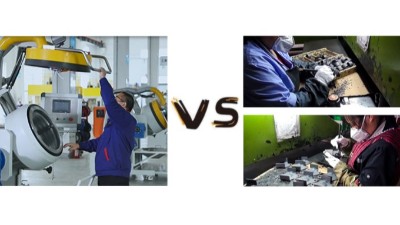 全（quán）自動噴塗設備與傳統手工噴塗的對比優（yōu）勢