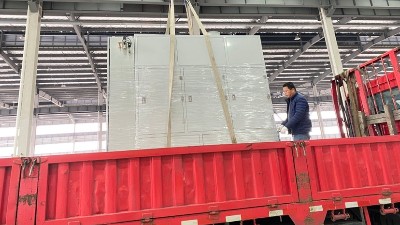 無錫特瑞堡訂購的減震器襯套外圓自動滾塗機（jī）發貨