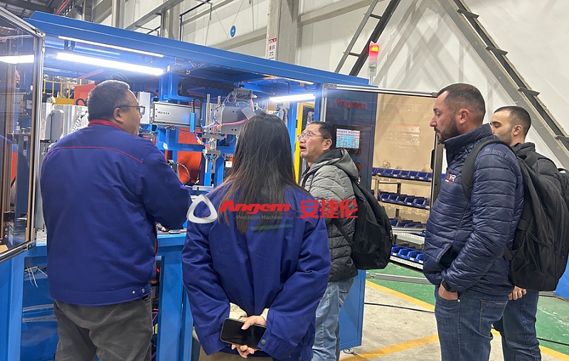 巴西客戶（hù）參觀（guān）設備（bèi）2