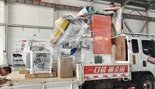 又一台自動滾噴（pēn）機PR90發貨--重慶汽車零部件老客戶