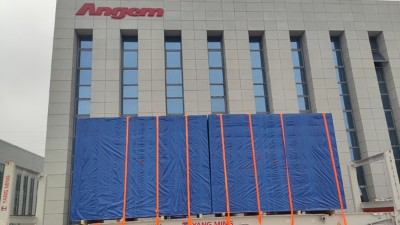 發了2台外圓自動滾塗機，給美國汽車零件客戶先（xiān）鋒金屬（shǔ）