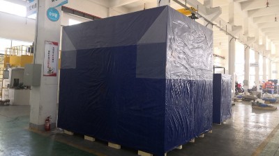 墨西哥、泰國客戶采購的羞羞视频在线观看自動噴膠機正式打包發貨