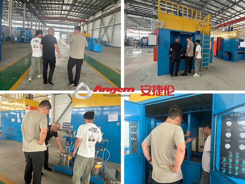 橡膠減震自動（dòng）噴膠機2