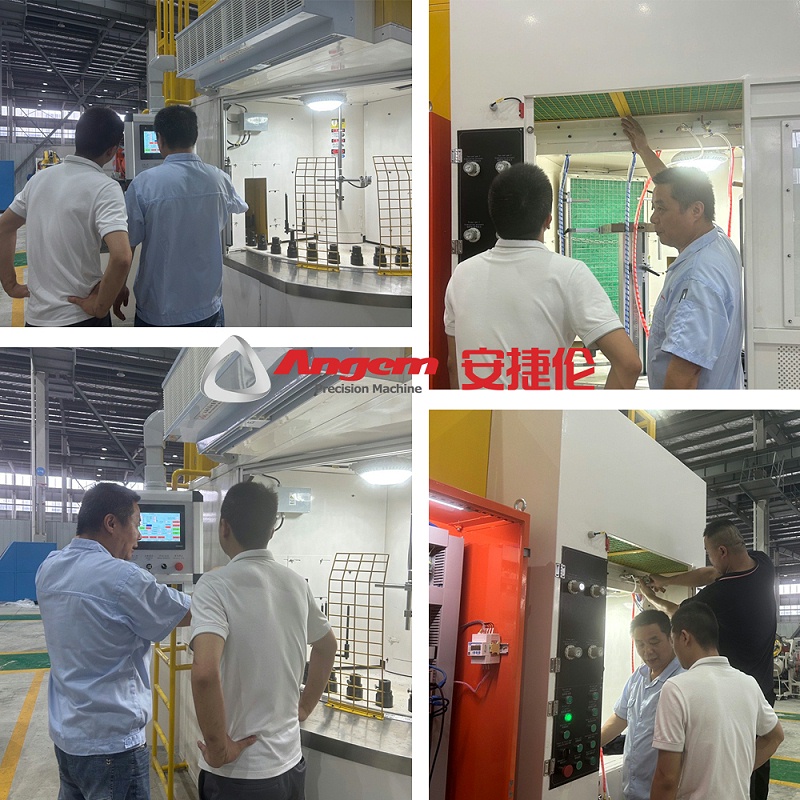 噴膠（jiāo）機客戶驗收