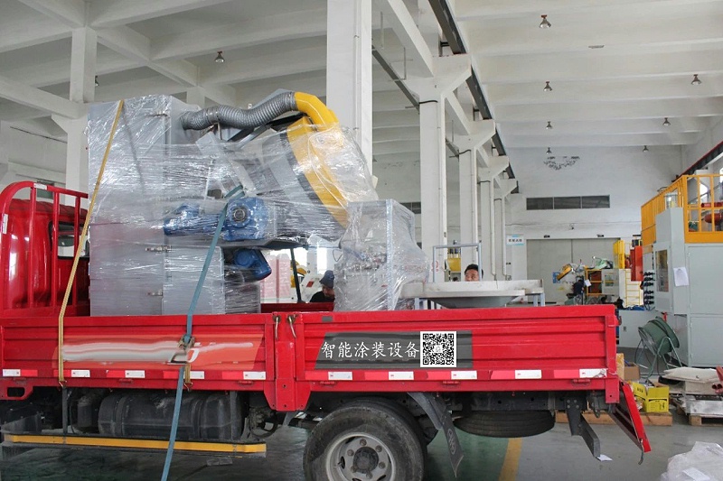 自動（dòng）滾噴機裝車