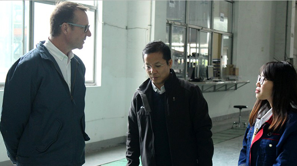 巴西客戶來安捷（jié）倫參（cān）觀考察訪問